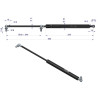 Siłownik drzwi L max. 600mm 04373763P DEUTZ POLMO