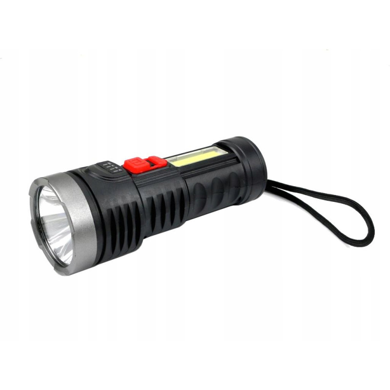 Latarka LED uniwersalna na akumulator ładowana USB-C - TEGER - T-LED-0083 Latarka LED uniwersalna na akumulator ładowana USB-C - TEGER - T-LED-0083