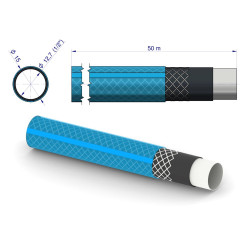 Wąż ogrodowy "STANDARD PLUS" FI 1/2". 50m / TEGER