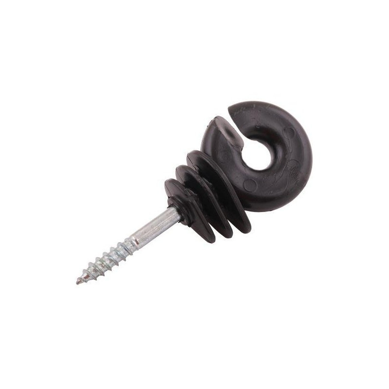 Izolator pastucha okrągły wkręcany do drewna fi 5  rf-10180507