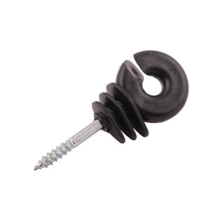 Izolator pastucha okrągły wkręcany do drewna fi 5  rf-10180507
