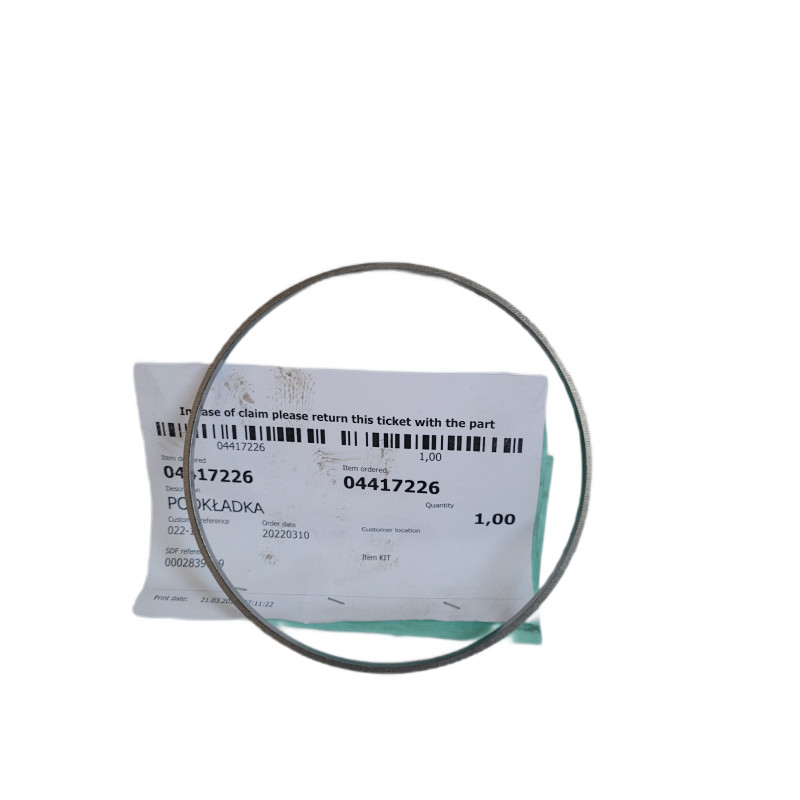 Podkładka mm 4.70 Deutz-Fahr 04417226 Podkładka mm 4.70 Deutz-Fahr 04417226