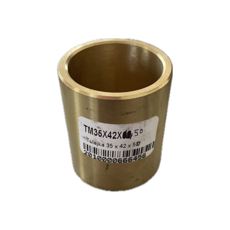 Tulejka mosiężna 35mm x 42mm x 50mm Tulejka mosiężna 35mm x 42mm x 50mm
