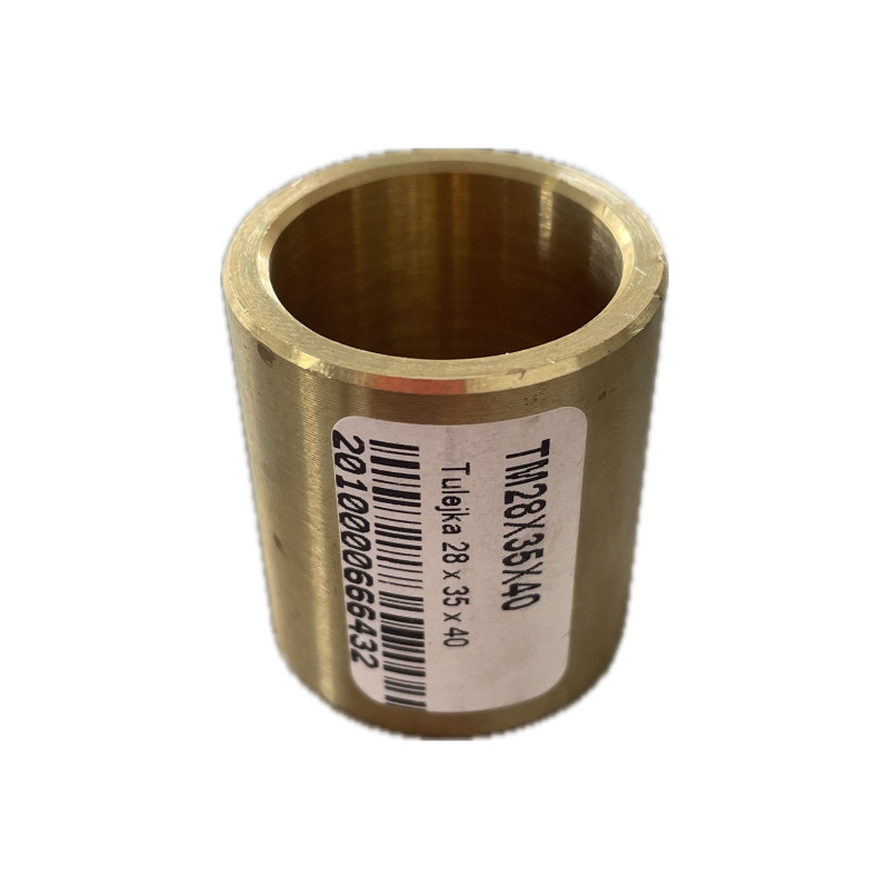 Tulejka mosiężna 28mm x 35mm x 40mm Tulejka mosiężna 28mm x 35mm x 40mm