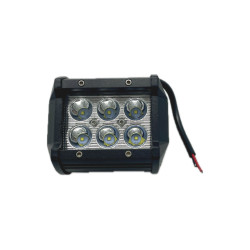 Lampa robocza LED 18W 12/24V 1300 Lm 6000 K skupiona  TT.28018s