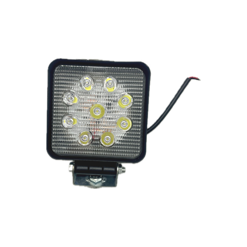 Lampa robocza 9 LED 27W 12/24V 1620 Lm 6000K AK02-054