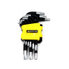 Zestaw kluczy TORX T10-T50 ze stali S2 WARYŃSKI