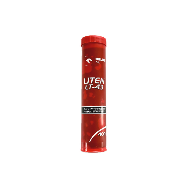 Smar Litowy uniwersalny do łożysk ORLEN LITEN ŁT-43 400g. Smar Litowy uniwersalny do łożysk ORLEN LITEN ŁT-43 400g.