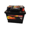Akumulator 12V 45Ah 380A AmperMAX AM45P  Polaryzacja P+