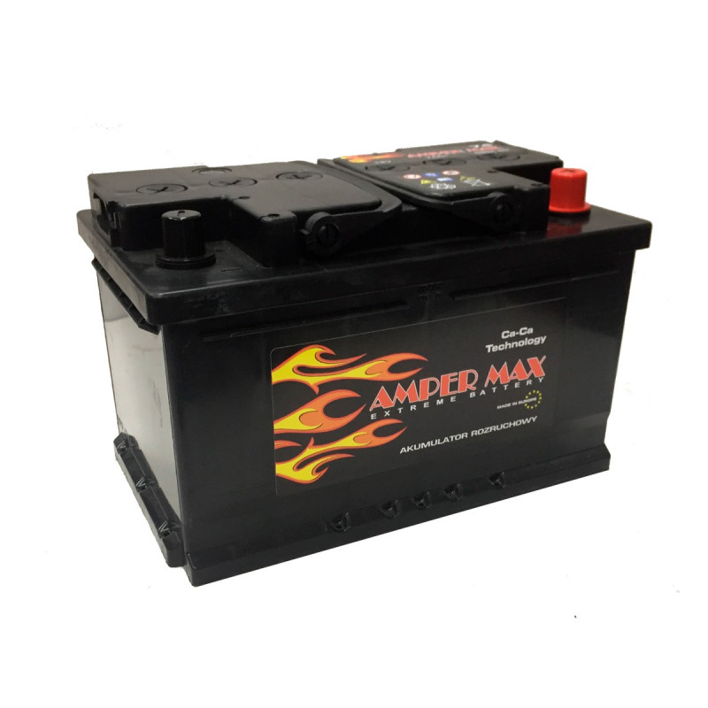 Akumulator Amper MAX 12V 65Ah 630A Polaryzacja P+ | Mocowanie :B13 Akumulator Amper MAX 12V 65Ah 630A Polaryzacja P+ | Mocowanie :B13