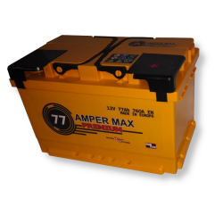 Akumulator 12V 77Ah 760A AmperMAX PREMIUM  Polaryzacja P+