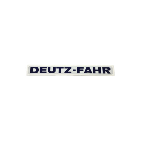 Tabliczka / Naklejka / Logo  Deutz - Fahr SDF  0.021.8385.0
