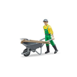 Figurka rolnik z teczką U62610