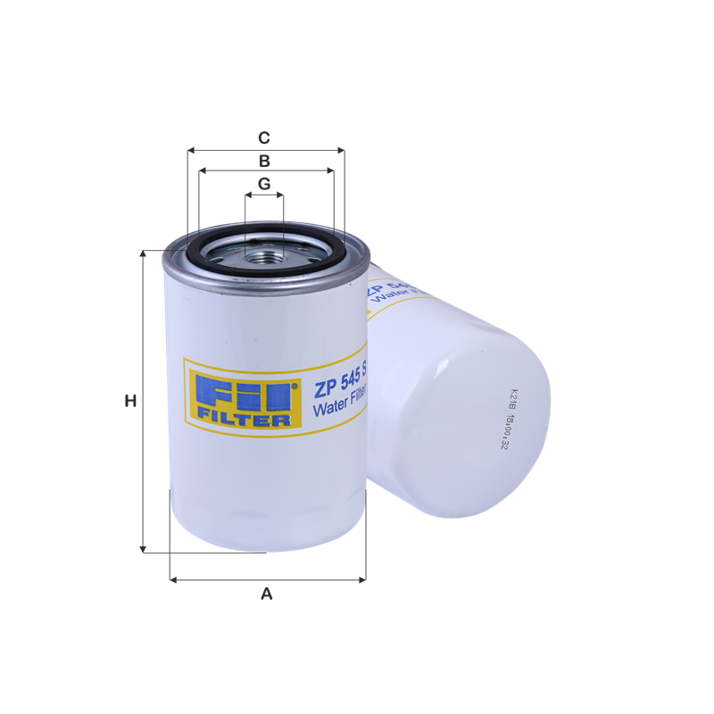 Filtr płynu chłodzącego ZP545S
