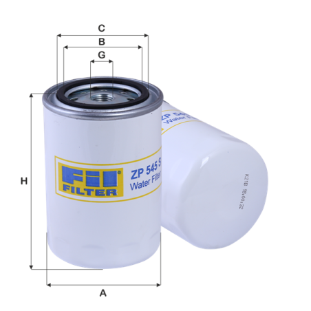 Filtr płynu chłodzącego ZP545S