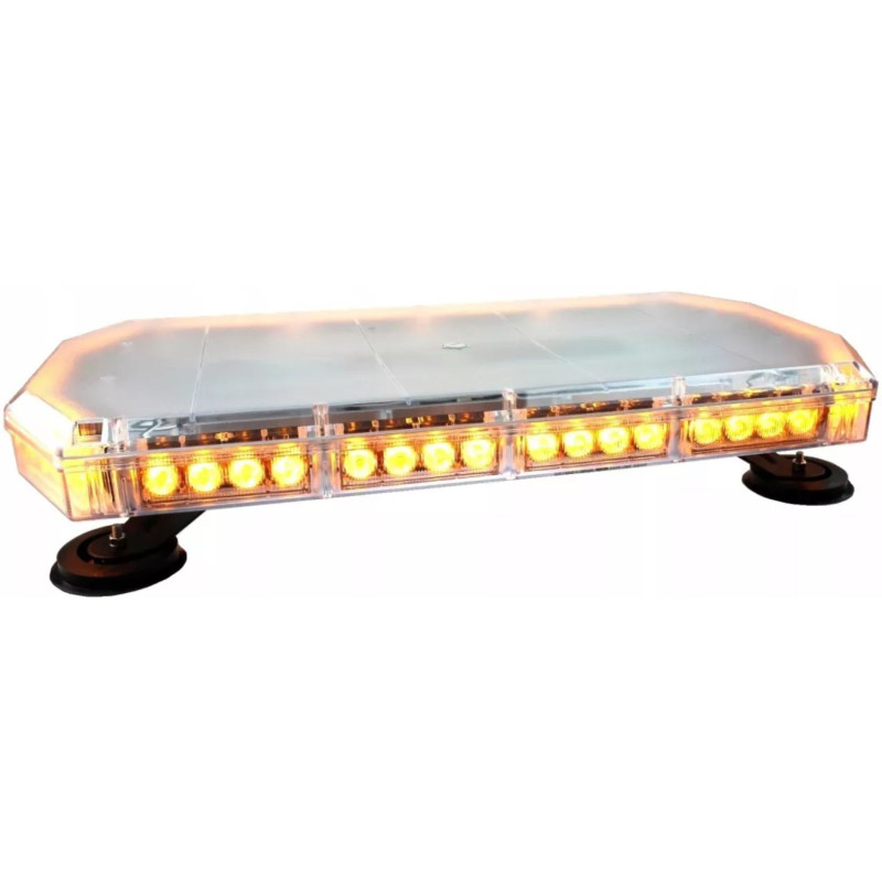 Belka ostrzegawcza 168W LED pomarańczowy 10 funkcji stobo magnes, relingi Belka ostrzegawcza 168W LED pomarańczowy 10 funkcji stobo magnes, relingi