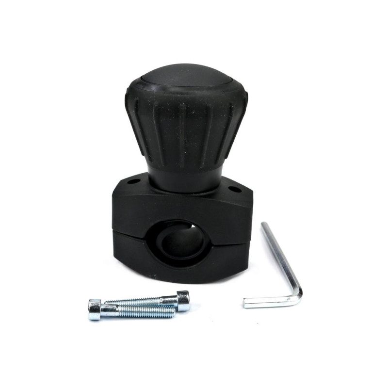 Gałka kierownicy na łożysku. kolor czarna