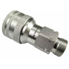 Szybkozłącze hydrauliczne gniazdo M22x1.5 gwint zewnętrzny EURO (9100822G) (ISO 7241-A) Waryński