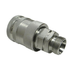 Szybkozłącze hydrauliczne gniazdo M22x1.5 gwint zewnętrzny EURO PUSH-PULL (9100822G) (ISO 7241-A) Waryński