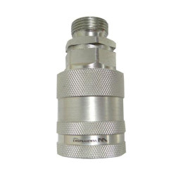 Szybkozłącze hydrauliczne gniazdo M22x1.5 gwint zewnętrzny EURO PUSH-PULL (9100822G) (ISO 7241-A) Waryński