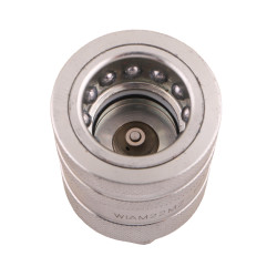 Szybkozłącze hydrauliczne gniazdo z eliminatorem ciśnienia M22x1.5 gwint zew. EURO PUSH-PULL (9100822G) (ISO 7241-A) Waryński
