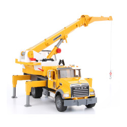 Ciężarówka MACK Granite z Dźwigiem Liebherr LTF 1045-4.1 02818 Zabawka Bruder