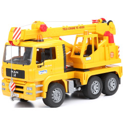 Ciężarówka Man TGA 41.440 Dźwig 02754 Zabawka Bruder