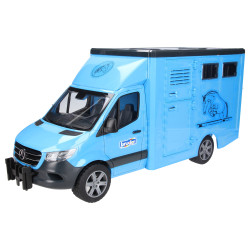 Mercedes Sprinter do przewozu koni + koń 02674 Zabawka Bruder