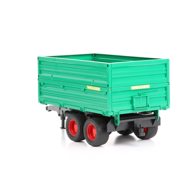 Przyczepa z podwyższonymi burtami Welger  02010  Zabawka Bruder