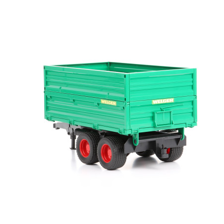 Przyczepa z podwyższonymi burtami Welger  02010  Zabawka Bruder