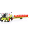 Kombajn zbożowy Claas Lexion 480M + wózek hedera 02120 Zabawka Bruder